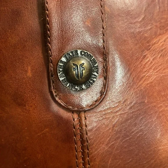 Frye Women's Brown Heeled Boots - Picture 9 of 10